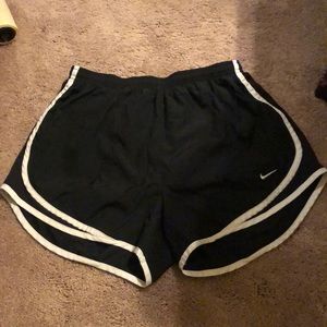 Black and White Nike Shorts